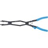 BGS Doppelgelenk-Schlauchklemmenzange | 0 - 40 mm | 440 mm