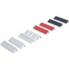 BGS Schraubstock-Schutzbacken-Satz | Aluminium | 100 mm | 8-tlg.