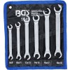 BGS Offener Doppel-Ringschlüssel-Satz | SW 8 x 9 - 18 x 19 mm | 6-tlg.