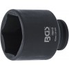 BGS Kraft-Steckschlüssel-Einsatz Sechskant | Antrieb Innenvierkant 12,5 mm (1/2"") | SW 52 mm