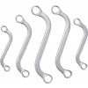 BGS Doppel-Ringschlüssel-Satz | S-Form | SW 10 x 11 - 18 x 19 mm | 5-tlg.
