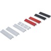 BGS Schraubstock-Schutzbacken-Satz | Aluminium | 125 mm | 8-tlg.