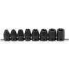BGS Kraft-Steckschlüssel-Einsatz-Satz E-Profil | Antrieb Innenvierkant 12,5 mm (1/2"") | SW E10 - E24 | 8-tlg.