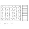 BGS Gummiauflage | für Hebebühnen | 160 x 120 x 40 mm