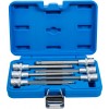 BGS Bit-Einsatz-Satz | Antrieb Innenvierkant 12,5 mm (1/2"") | Innensechskant mit Kugelkopf 5 - 12 mm | 6-tlg.