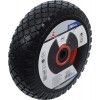 BGS Rad für Sackkarren / Bollerwagen | PU, rot / schwarz | 260 mm