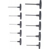 BGS Schraubendreher-Satz mit T-Griff | Innensechskant 2 - 10 mm | 10-tlg.