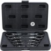 BGS Ratschen-Ringschlüssel-Satz, gerade, umschaltbar | SW 6 x 8 - 19 x 22 mm | 5-tlg.