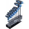 BGS T-Griff-Schlüssel-Satz | T-Profil (für Torx) T10 - T50 | 9-tlg.