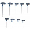 BGS T-Griff-Schlüssel-Satz | T-Profil (für Torx) T10 - T50 | 9-tlg.