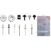 BGS Kfz-Befestigungsclip-Sortiment für Audi, VW, Toyota, Mercedes-Benz, BMW | 400-tlg.