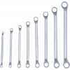 BGS Doppel-Ringschlüssel-Satz | gekröpft | SW 6 x 7 - 20 x 22 mm | 8-tlg.
