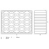 BGS Gummiauflage | für Hebebühnen | 160 x 120 x 60 mm