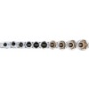BGS Steckschlüssel-Einsatz-Satz Sechskant, tief | Antrieb Innenvierkant 12,5 mm (1/2"") | Zollgrößen | 10-tlg.