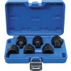 BGS Kraft-Bit-Einsatz-Satz | Antrieb Innenvierkant 20 mm (3/4"") | T-Profil (für Torx) T55 - T100 | 6 tlg.
