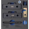BGS Werkstattwageneinlage 1/6: Motor-Einstellwerkzeug-Satz | für BMW M42, M50