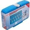BGS Bit-Einsatz-/Steckschlüssel-Einsatz-Satz | Antrieb Innenvierkant 12,5 mm (1/2"") | E-Profil / T-Profil (für Torx) | 19-tlg.