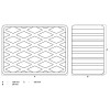 BGS Gummiauflage | für Hebebühnen | 160 x 120 x 80 mm