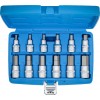 BGS Bit-Einsatz-Satz | Antrieb Innenvierkant 12,5 mm (1/2"") | Innensechskant 5 - 22 mm | 12-tlg.