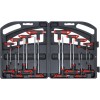BGS Schraubendreher-Satz mit T-Griff und seitlicher Klinge | Innensechskant / T-Profil (für Torx) | 16-tlg.