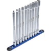 BGS Steckschlüssel-Einsatz-Satz E-Profil | XXL | Antrieb Innenvierkant 10 mm (3/8"") | SW E6 - E20 | 10-tlg.