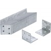 BGS Winkelverbinder | 40 x 40 x 40 x 2 mm | Spar-Pack | 50 Stück