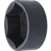 BGS Kraft-Steckschlüssel-Einsatz Sechskant | Antrieb Innenvierkant 20 mm (3/4"") | SW 90 mm | für Iveco, Volvo, DAF