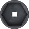 BGS Kraft-Steckschlüssel-Einsatz Sechskant | Antrieb Innenvierkant 20 mm (3/4"") | SW 90 mm | für Iveco, Volvo, DAF