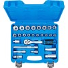 BGS Steckschlüssel-Satz Wellenprofil | Antrieb 10 mm (3/8"") | 26-tlg.