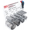 BGS Schlauchklemmen-Sortiment | rostfrei | auf Tafel | 111-tlg.