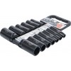 BGS Kraft-Steckschlüssel-Einsatz-Satz | Antrieb 12,5 mm (1/2"") | SW 10 - 32 mm | 13-tlg.