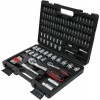 BGS Steckschlüssel-Satz Wellenprofil | Antrieb 6,3 mm (1/4"") / 12,5 mm (1/2"") | 115-tlg.