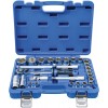 BGS Steckschlüssel-Satz | Antrieb 12,5 mm (1/2"") | Zollgrößen | 27-tlg.