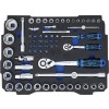BGS Schaumeinlage für Art. BOXSYS1 & 2: Steckschlüssel-Satz | 6,3 mm (1/4"") / 12,5 mm (1/2"") | BGS systainer® | 65-tlg.