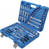 BGS Steckschlüssel-Satz Sechskant | Antrieb 6,3 mm (1/4"") / 10 mm (3/8"") | Zollgrößen | 92-tlg.