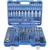 BGS Steckschlüssel-Satz Sechskant | Antrieb 6,3 mm (1/4"") / 10 mm (3/8"") / 12,5 mm (1/2"") | Zollgrößen | 192-tlg.