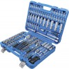 BGS Steckschlüssel-Satz Sechskant | Antrieb 6,3 mm (1/4"") / 10 mm (3/8"") / 12,5 mm (1/2"") | Zollgrößen | 192-tlg.