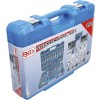 BGS Steckschlüssel-Satz Sechskant | Antrieb 6,3 mm (1/4"") / 10 mm (3/8"") / 12,5 mm (1/2"") | Zollgrößen | 192-tlg.