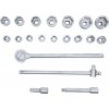 BGS Steckschlüssel-Satz | Antrieb 20 mm (3/4"") | SW 19 - 50 mm | 20-tlg.