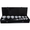 BGS Steckschlüssel-Satz | Antrieb 25 mm (1"") | SW 36 - 80 mm | 15-tlg.