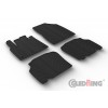 Original Gledring Passform Fußmatten Gummimatten 5 Tlg.+Fixing - MERCEDES-BENZ Citan Tourer (Passagier) HB 08.2021->