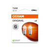 Osram Lampe mit Metallsockel Glühlampe T4W BA9s 12V 4W Doppelpack