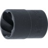 BGS Spiral-Profil-Steckschlüssel-Einsatz / Schraubenausdreher | Antrieb Innenvierkant 12,5 mm (1/2"") | SW 19 mm