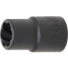 BGS Spiral-Profil-Steckschlüssel-Einsatz / Schraubenausdreher | Antrieb Innenvierkant 10 mm (3/8"") | SW 11 mm