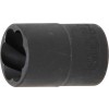 BGS Spiral-Profil-Steckschlüssel-Einsatz / Schraubenausdreher | Antrieb Innenvierkant 10 mm (3/8"") | SW 16 mm