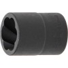 BGS Spiral-Profil-Steckschlüssel-Einsatz / Schraubenausdreher | Antrieb Innenvierkant 10 mm (3/8"") | SW 17 mm