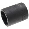 BGS Spiral-Profil-Steckschlüssel-Einsatz / Schraubenausdreher | Antrieb Innenvierkant 10 mm (3/8"") | SW 18 mm