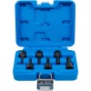 BGS Spiral-Profil-Steckschlüssel-Satz / Schraubenausdreher | Antrieb Innenvierkant 10 mm (3/8"") | 2 - 10 mm | 6-tlg.