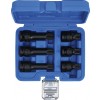 BGS Kraft-Bit-Einsatz-Satz | Antrieb Innenvierkant 12,5 mm (1/2"") | Innenvielzahn (für XZN) M14 - M18 | 6-tlg.