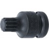 BGS Kraft-Bit-Einsatz | Antrieb Innenvierkant 12,5 mm (1/2"") | Innenvielzahn (für XZN) M14